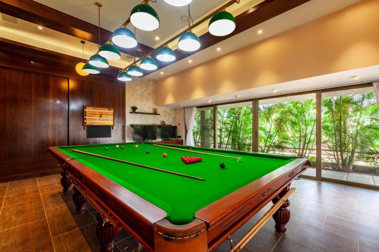 The Blue Horizon By Stayvista - Featuring A Beach-View Villa With A Swimming Pool, Indoor Games, And A Relaxing Balcony Alibag Luaran gambar
