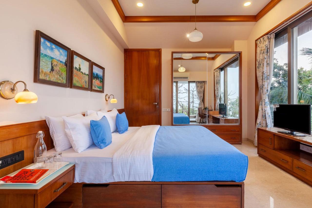 The Blue Horizon By Stayvista - Featuring A Beach-View Villa With A Swimming Pool, Indoor Games, And A Relaxing Balcony Alibag Luaran gambar