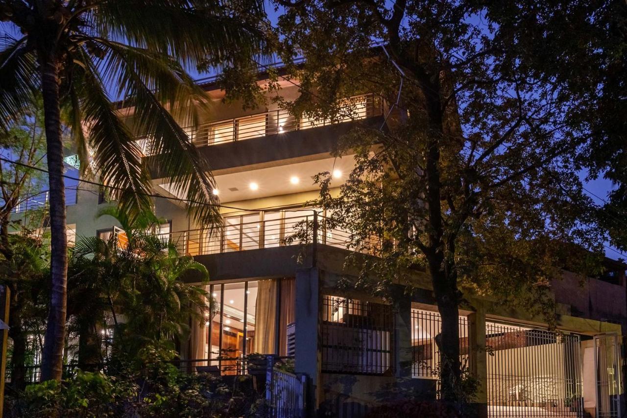 The Blue Horizon By Stayvista - Featuring A Beach-View Villa With A Swimming Pool, Indoor Games, And A Relaxing Balcony Alibag Luaran gambar
