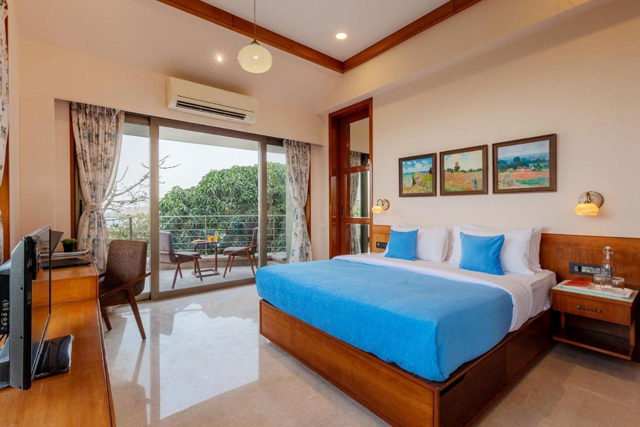 The Blue Horizon By Stayvista - Featuring A Beach-View Villa With A Swimming Pool, Indoor Games, And A Relaxing Balcony Alibag Luaran gambar